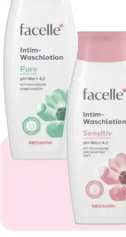 Rossmann Facelle Intimwaschlotion Sensitive Angebot