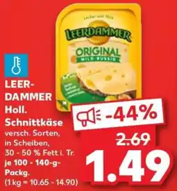 Kaufland Leerdammer holl. schnittkäse Angebot