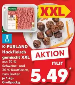 Kaufland K-PURLAND Hackfleisch gemischt XXL Angebot