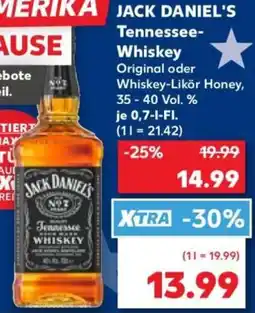 Kaufland Jack daniel's tennessee whiskey Angebot