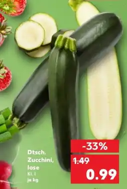 Kaufland Zucchini Angebot