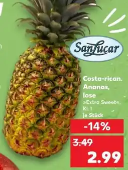 Kaufland Sanlucar Ananas Angebot