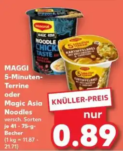 Kaufland Maggi 5-minuten terrine oder magic asia noodles Angebot