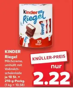 Kaufland Kinder riegel Angebot