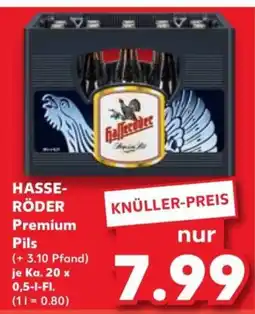 Kaufland Hasseröder premium pils Angebot