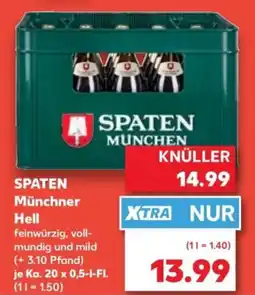 Kaufland SPATEN Münchner Hell Angebot