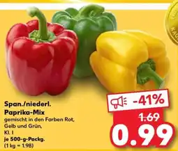Kaufland Paprika-Mix Angebot
