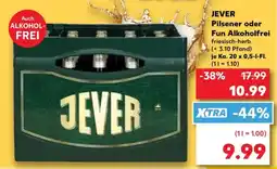 Kaufland JEVER Pilsener oder Fun Alkoholfrei Angebot