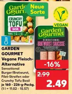 Kaufland Garden gourmet vegane fleisch alternative Angebot