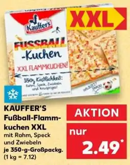 Kaufland Kauffer's fußball-flammkuchen xxl Angebot