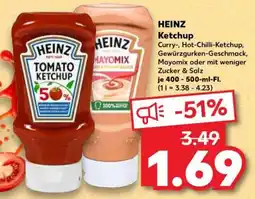 Kaufland Heinz ketchup Angebot