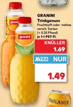 Kaufland Granini trinkgenuss Angebot