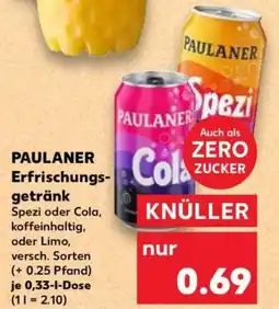Kaufland PAULANER Erfrischungsgetränk Angebot