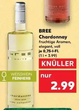 Kaufland BREE Chardonnay Angebot