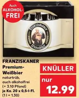 Kaufland Franziskaner premium weißbier Angebot