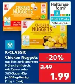 Kaufland K-classic chicken nuggets Angebot