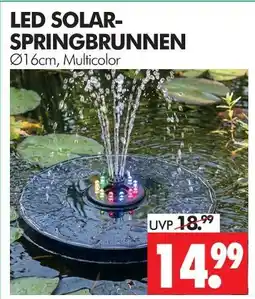 Wreesmann Led solar-springbrunnen Angebot