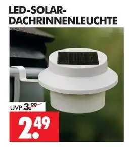 Wreesmann Led-solar-dachrinnenleuchte Angebot