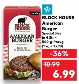 Kaufland Block house american burger Angebot