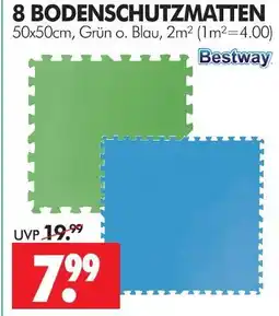 Wreesmann Bestway bodenschutzmatten grün Angebot