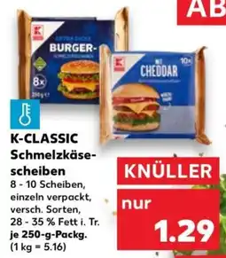 Kaufland K-classic schmelzkäsescheiben Angebot