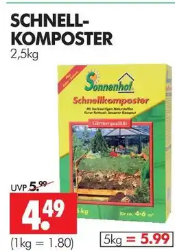 Wreesmann Sonnenhof schnellkomposter Angebot