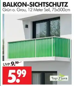 Wreesmann Top flora balkon-sichtschutz grün Angebot