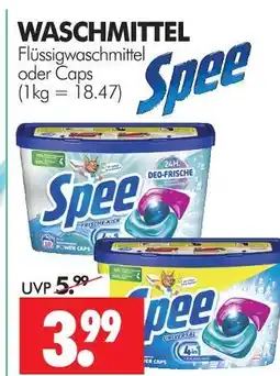 Wreesmann Spee waschmittel Angebot