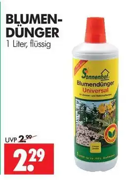 Wreesmann Sonnenhof blumendünger Angebot