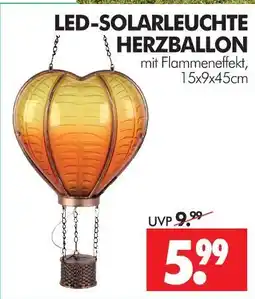 Wreesmann Led-solarleuchte herzballon Angebot