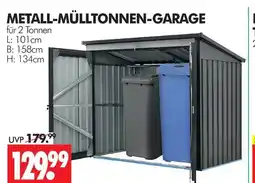Wreesmann Metall-mülltonnen-garage Angebot