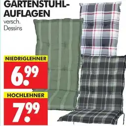 Wreesmann Gartenstuhl-auflagen niedriglehner Angebot