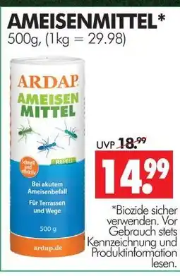 Wreesmann Ardap ameisenmittel Angebot