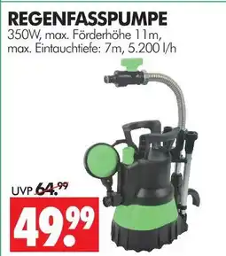 Wreesmann Regenfasspumpe Angebot