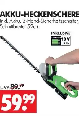 Wreesmann Akku-heckenschere Angebot