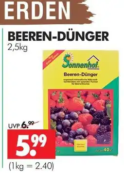 Wreesmann Sonnenhof beeren-dünger Angebot