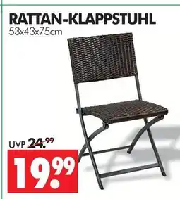 Wreesmann Rattan-klappstuhl Angebot
