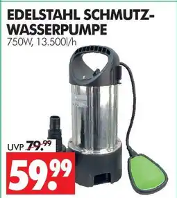 Wreesmann Edelstahl schmutz-wasserpumpe Angebot