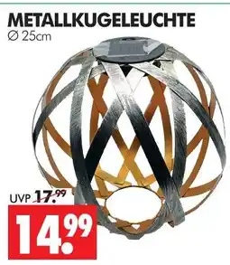 Wreesmann Metallkugelleuchte Angebot