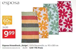 XXXLutz Esposa strandtuch „stripe“ Angebot