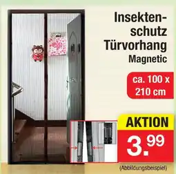 Zimmermann Insektenschutz türvorhang magnetic Angebot