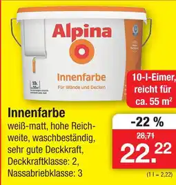 Zimmermann Alpina innenfarbe Angebot