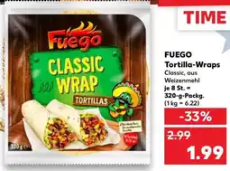 Kaufland Fuego tortilla-wraps Angebot