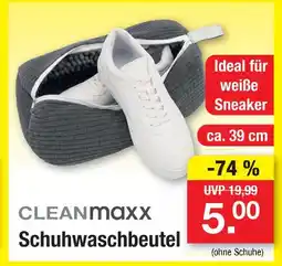 Zimmermann Cleanmaxx schuhwaschbeutel Angebot