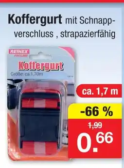 Zimmermann Reinex pro line koffergurt Angebot