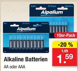 Zimmermann Alpalium alkaline batterien Angebot