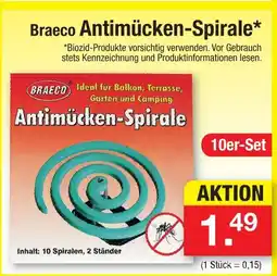 Zimmermann Braeco antimücken-spirale Angebot