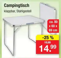 Zimmermann Campingtisch Angebot