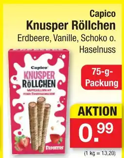 Zimmermann Capico knusper röllchen erdbeere Angebot