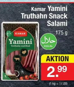Zimmermann Kamar yamini truthahn snack salami Angebot